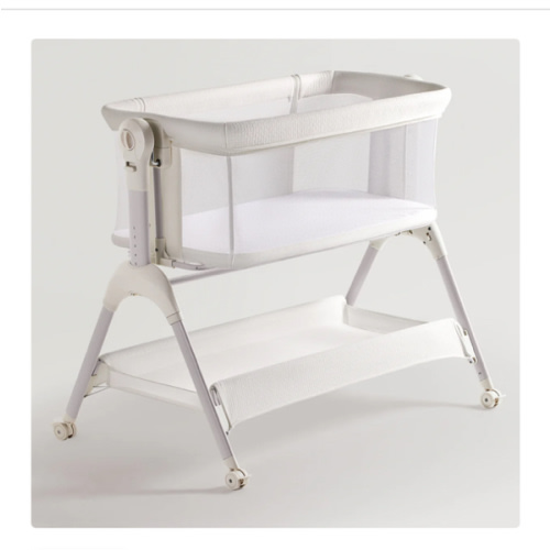 HARPPA Cuddly Sway | 3-in-1 Rocking Baby Bassinet & Bedside Sleeper with Anti-Reflux Mattress for Newborns | Attaches to Bed, Adjustable Height, Tool-Free Setup, Portable Wheels, CPSC - Certified, Gentle Rocking Motion | Ideal for Infants, Safe Co-Sleepin