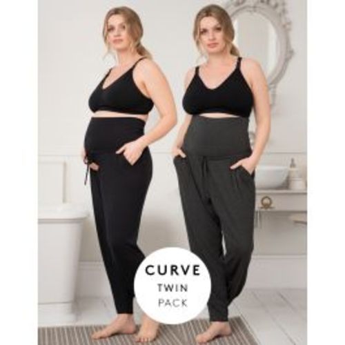 Curve Maternity Lounge Pants - Twin Pack