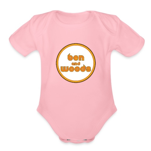 Organic Short Sleeve Baby Bodysuit | The Ben And Woods Merch Store