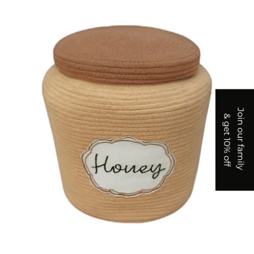 STORAGE BASKET HONEY POT
