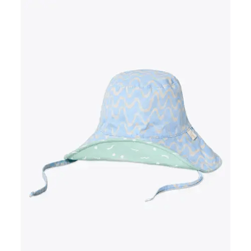Storq Big Floppy Baby Sun Hat, Reversible - 0-12 M
