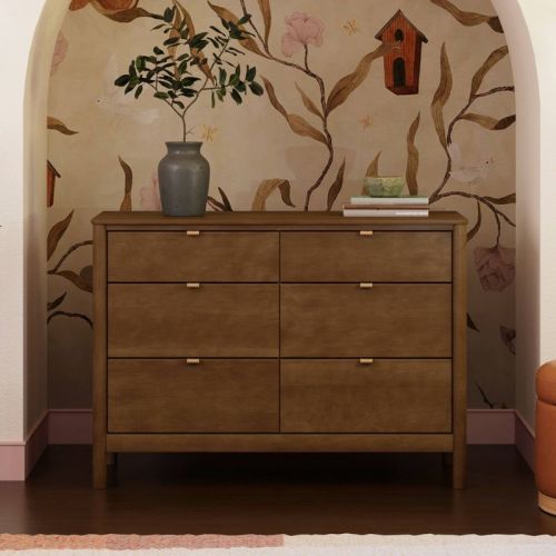 Babyletto Bondi 6-Drawer Assembled Dresser - Natural Walnut
