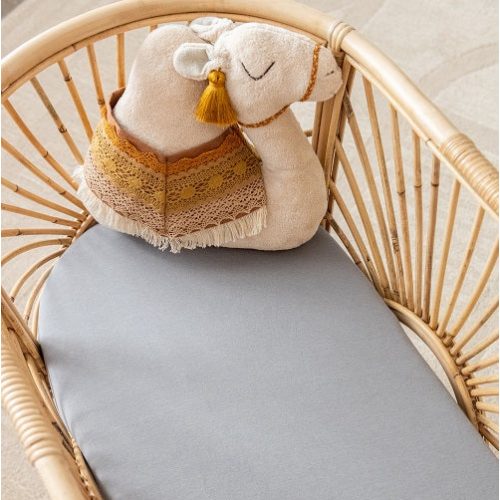 Kiin Organic Bamboo Cotton Change Pad & Bassinet Sheet - Cloud