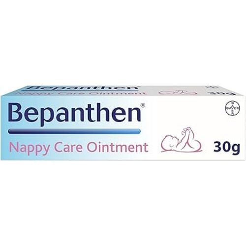 Bepanthen Nappy Rash Ointment 30g FOC 3.5g- Protects and Gently Skin Damaged by Nappy (Diaper) Rash.