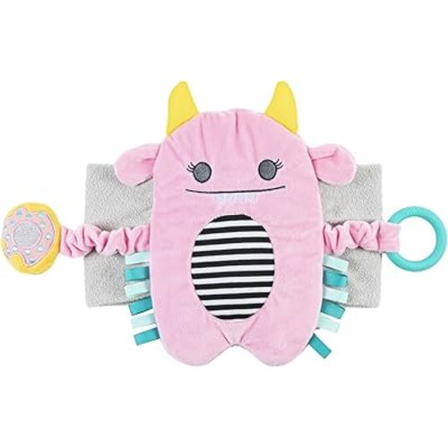 Dr. Brown's Gripebelt Heated Belly Band, Soothe Baby's Tummy with Gentle Warmth and Compression, Monster, 3m+, Pink