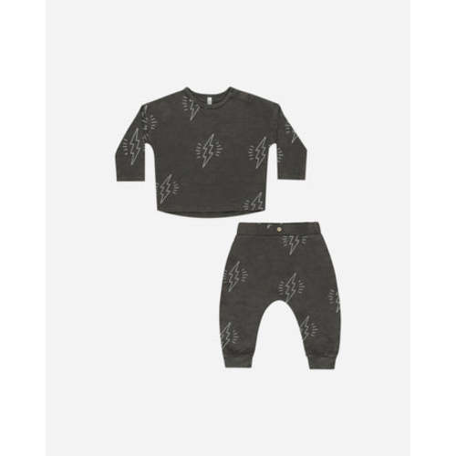 Long Sleeve Tee + Pant Set || Bolts