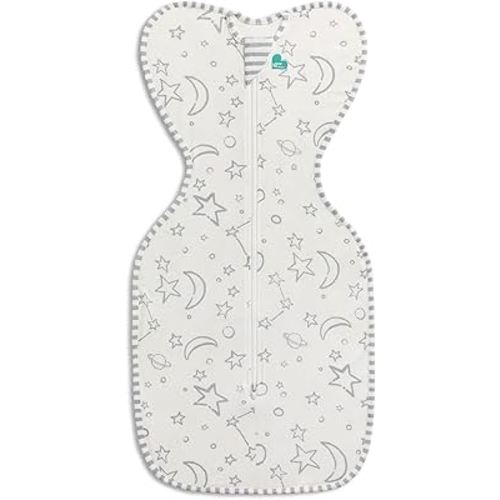 Love to Dream Swaddle UP Silky-Lux 1.0 TOG, Cream, Small, 8-13 lbs., Super Soft and Luxurious 100% Viscose, Allow Baby to Sleep in Their Preferred Arms Up Position, Snug Fit Calms Startle Reflex