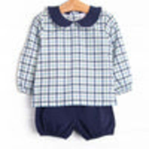 Effortless Days Bloomer Set, Blue – Stitchy Fish