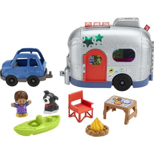 Fisher-Price Little People Light-Up Learning Camper - Multilanguage Edition