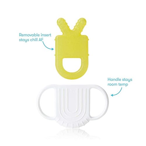 Not-Too-Cold-to-Hold BPA-Free Silicone Teether for Babies by Frida Baby