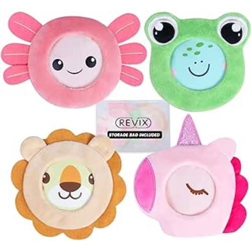 Amazon.com: REVIX Boo Boo Ice Packs for Kids, 4 Hot Cold Gel Packs Reusable with Cloth Covers, Toddler Ice Pack for Pain Relief, Bumps & Bruises, Wisdom Teeth, Cold Compress for Children Fever : Everything Else