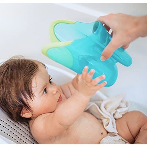 Nuby Tear-Free Rinse Pail, Colors May Vary, 5 Inch (Pack of 1)