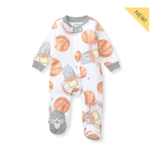 Basketball Organic Baby Sleep & Play