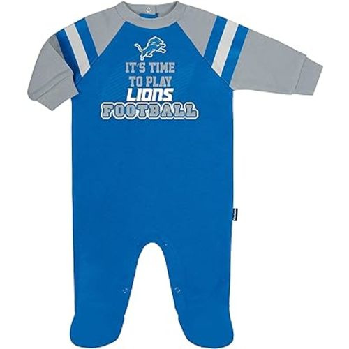 Gerber NFL Unisex Baby Nfl Team Footed Sleep and Play