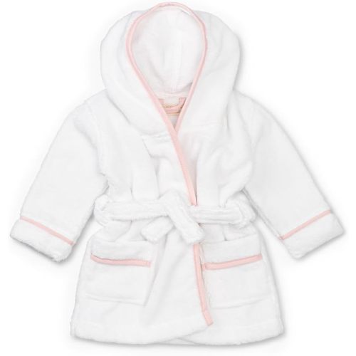 monica + andy Bathrobe, Terry Hooded Bathrobe, 100% Organic Clothes for Girls & Boys, Sizes For Kids, Toddler & Infant