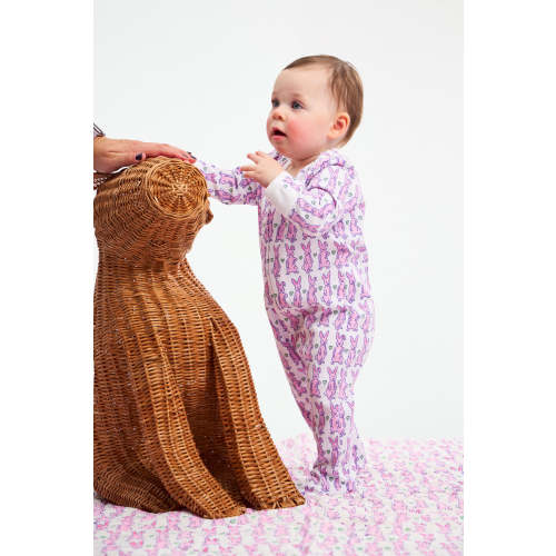 Infant Hoppy Zipper Footie