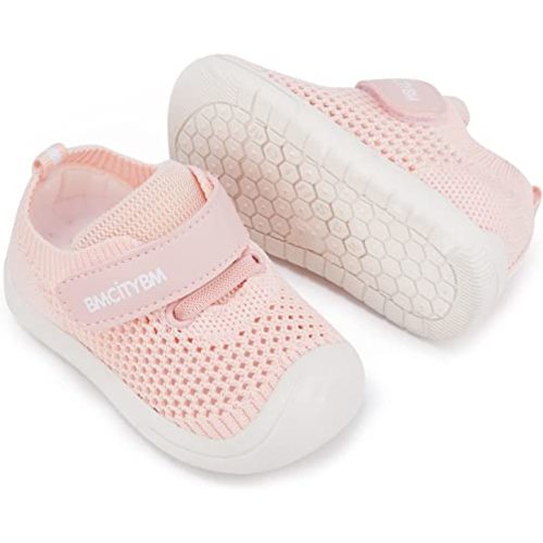 BMCiTYBM Baby Boy Girl Shoes Breathable Mesh Walking Shoes Lightweight Non-Slip Sneakers Infant First Walkers 6 9 12 18 24 Month