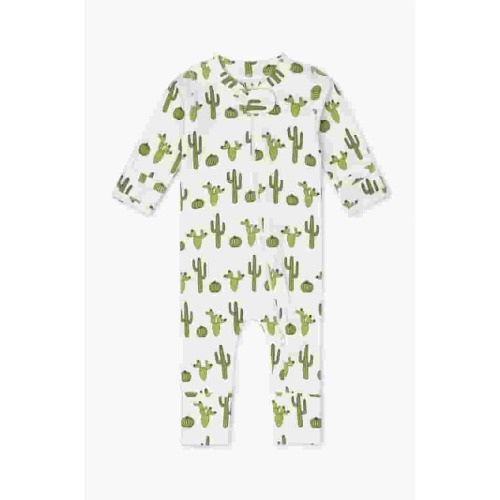 M+A by Monica + Andy Organic Cotton Gender Neutral Long Sleeve Baby One-Piece Coverall, Sizes Newborn - 12 Months