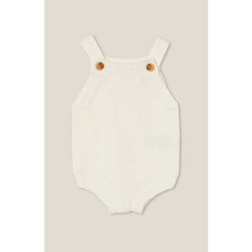 Organic Knit Bubbbysuit, Newborn