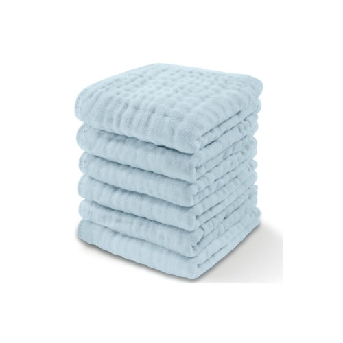 Muslin Washcloths - Pack of 6