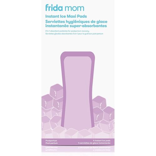 Frida Mom - Instant Ice Maxi Pads 4 Pack - Maternity Pads, One Size