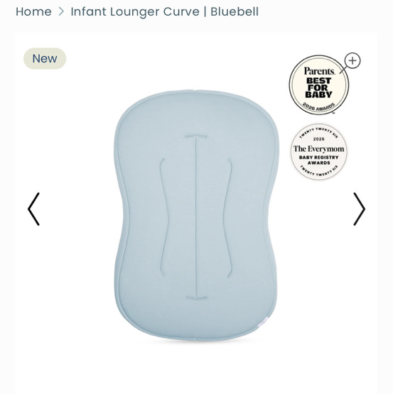 Infant Lounger Curve | Bluebell