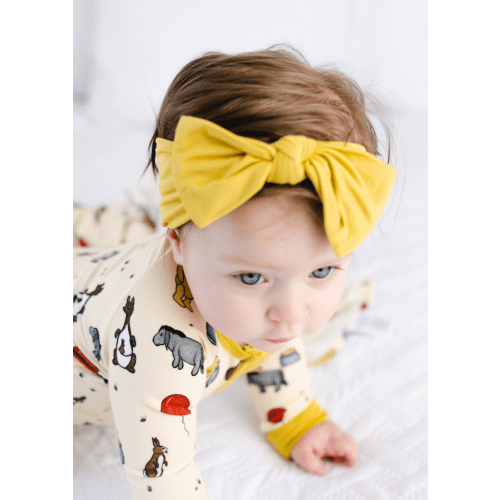 Yellow Hair Bow (Silly Ole Bear)