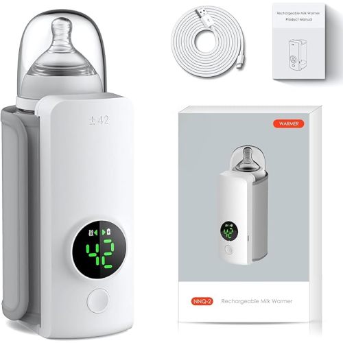 Portable Baby Bottle Warmer for Travel, Baby Milk Warmer with LED Display, Accurate Temperature Control, USB Warmer Bottle, Comfortable Baby Feeding on The Go : Amazon.com.au: Baby