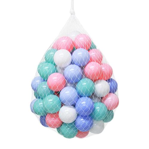 Wonder Space Soft Pit Balls, Chemical-Free Crush Proof Plastic Ocean Ball, BPA Free with No Smell, Safe for Toddler Ball Pit/Kiddie Pool/Indoor Baby Playpen