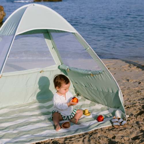 Base Towel for Beach Tent - Sage Color