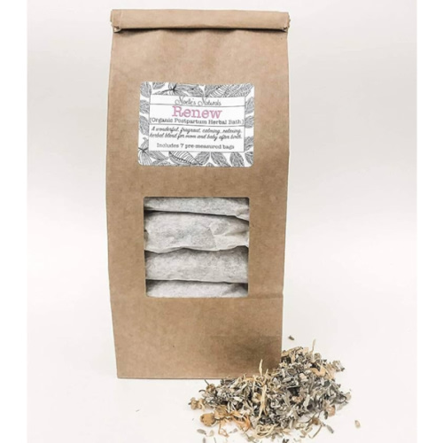Organic Postpartum Herbal Bath - Pack of 7 sachets - For after childbirth - Sitz Bath - Promotes Healing and Relaxation after birth - V-steam