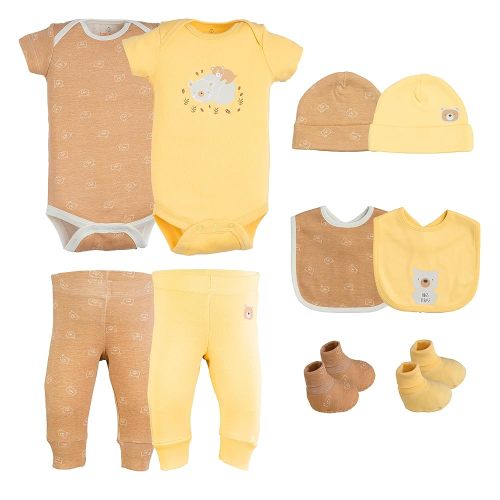 Baby Girl Clothes – 100% Cotton, Soft & Breathable Newborn Essentials and Gifts, Fits 3 to 6 Months