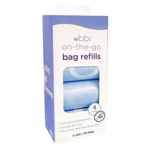 Ubbi On-the-go Bags Dispenser Refills