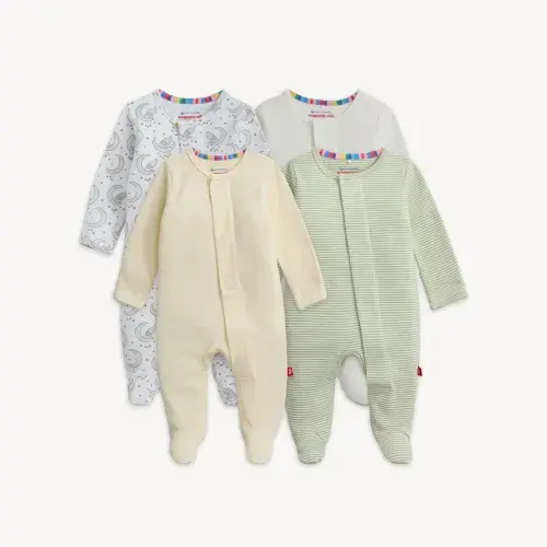 Magnetic 4-Pack Footie | 3-6M