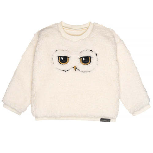 Infant and Toddler Neutral Hedwig Drop Shoulder Top