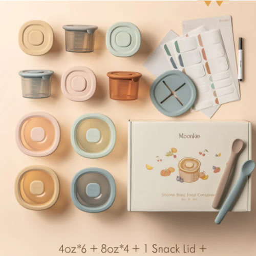 Silicone Baby Food Containers