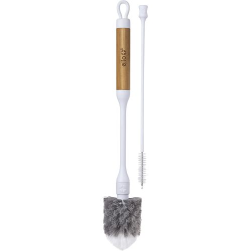 Ello Bottle Brush and Straw Cleaning Set, Perfect for Cleaning Large Waterbottles and Tumblers, Dishwasher Safe, BPA Free