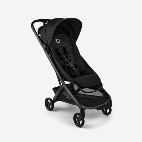 Bugaboo Butterfly 2 travel stroller Heritage black sun canopy, heritage black fabrics, black chassis | Bugaboo