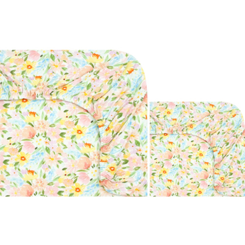 Matilda Crib Sheet + Changing Pad Cover Pack