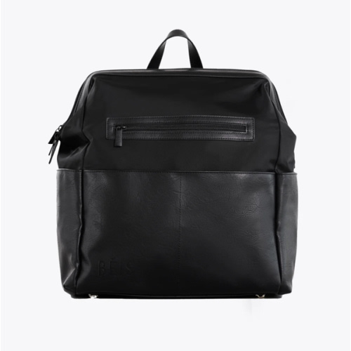 BÉIS 'The Diaper Backpack' in Black - Black Diaper Bag & Diaper Backpack