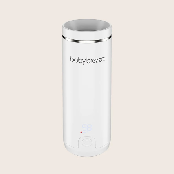 Travel and Portable Bottle Warmer | Baby Brezza | White