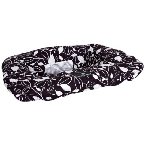 Balboa Baby Shopping Cart Cover Black & White Leaf