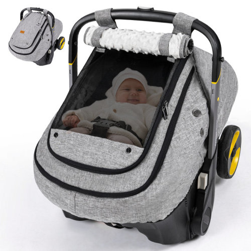 Comomy Waterproof Baby Car Seat Cover Canopy, Windproof Carseat Canopy | Wayfair