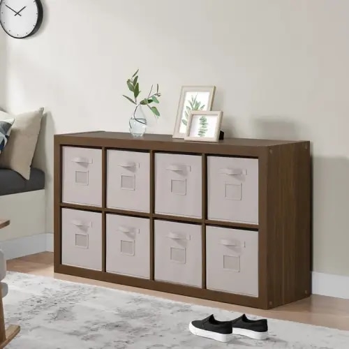 Onin Room Divider with 8 Storage Bins | Costco