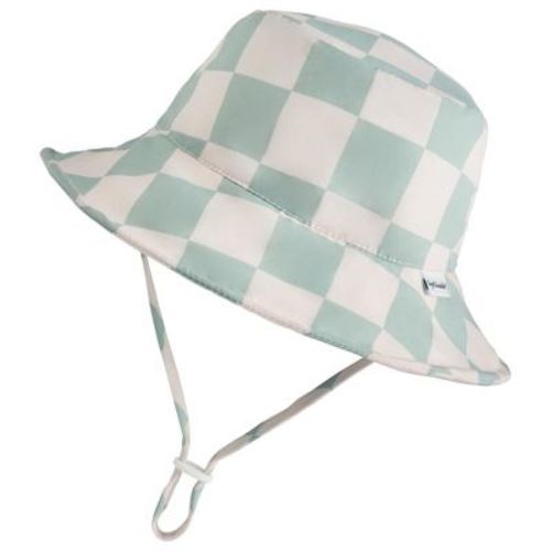 Tiny Twinkle Sun Hat With Upf 50+ Uv Protection And Adjustable Brim For Toddlers (sage Checkers, 2-4 Years)