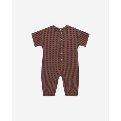 Hayes Jumpsuit || Plum