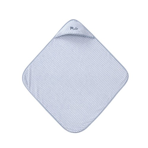 Striped Terry Baby Hooded Towel