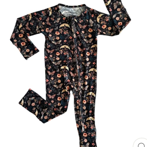 Moon Garden- Zipper Sleeper