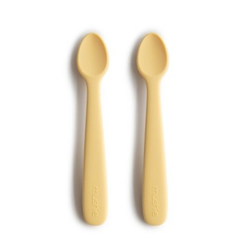 Silicone Feeding Spoons 2-Pack Daffodil One Size