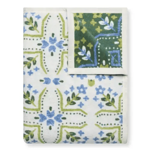 Farmhouse Flowers Blanket